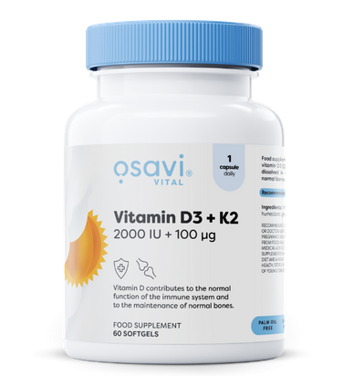 Osavi - Vitamin D3 + K2